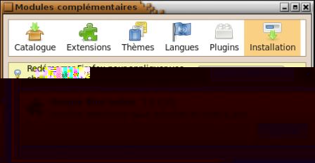 Google Bloc-notes installé sur Firefox 3.5.3, oct. 2009 Google Bloc-notes installé sur Firefox 3.5.3